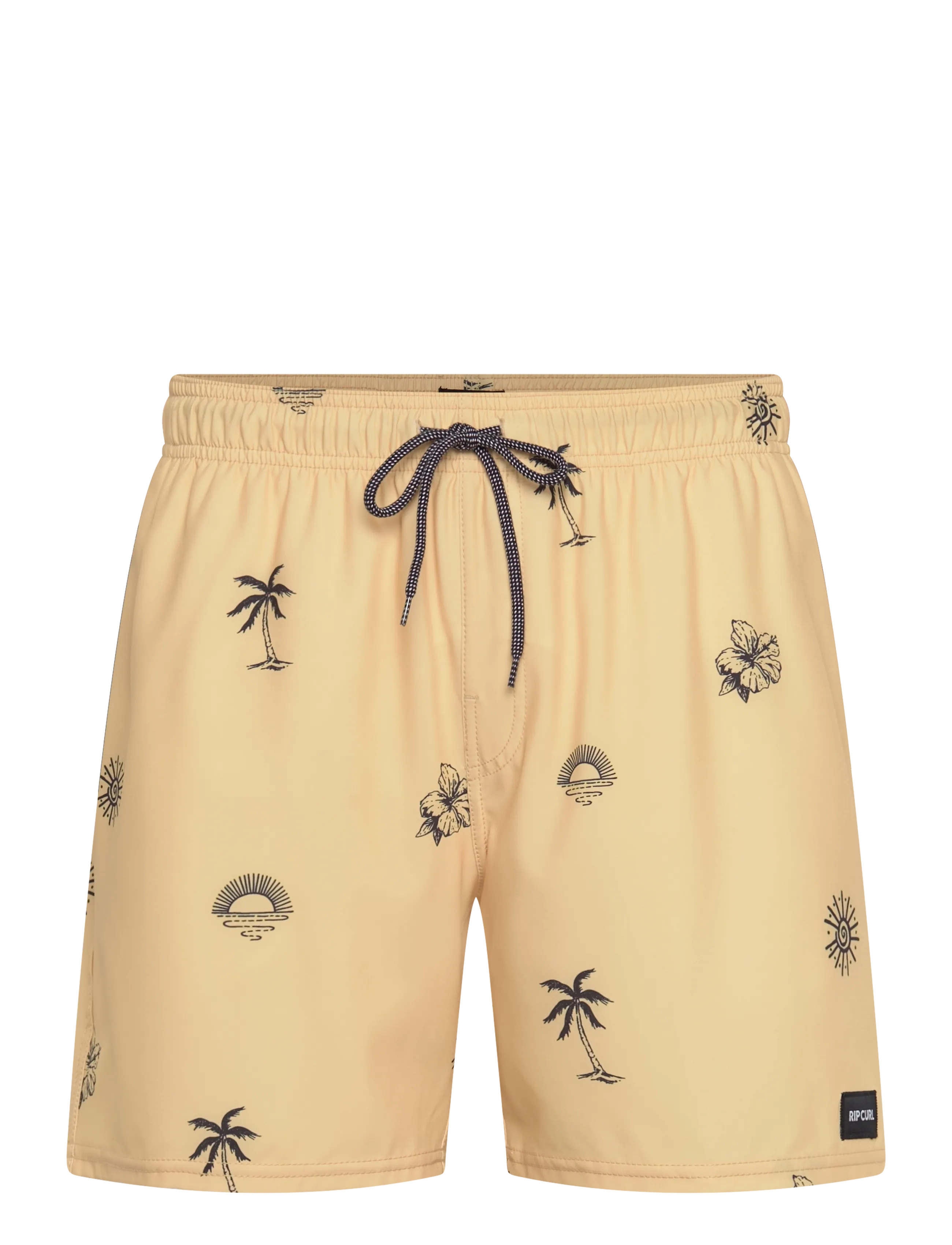 Rip Curl SESSIONS VOLLEY - Ujumine - STRAW / black