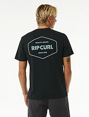 Rip Curl - STAPLER TEE - short-sleeved t-shirts - black - 5