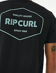 Rip Curl - STAPLER TEE - short-sleeved t-shirts - black - 2