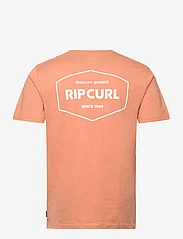 Rip Curl - STAPLER TEE - short-sleeved t-shirts - clay - 1