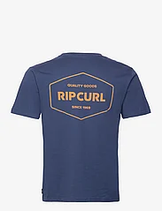 Rip Curl - STAPLER TEE - short-sleeved t-shirts - washed navy - 1