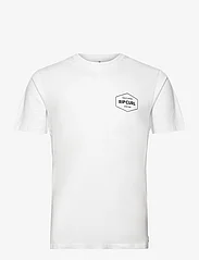 Rip Curl - STAPLER TEE - short-sleeved t-shirts - white - 0