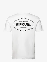 Rip Curl - STAPLER TEE - short-sleeved t-shirts - white - 2