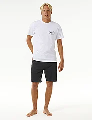 Rip Curl - STAPLER TEE - short-sleeved t-shirts - white - 4