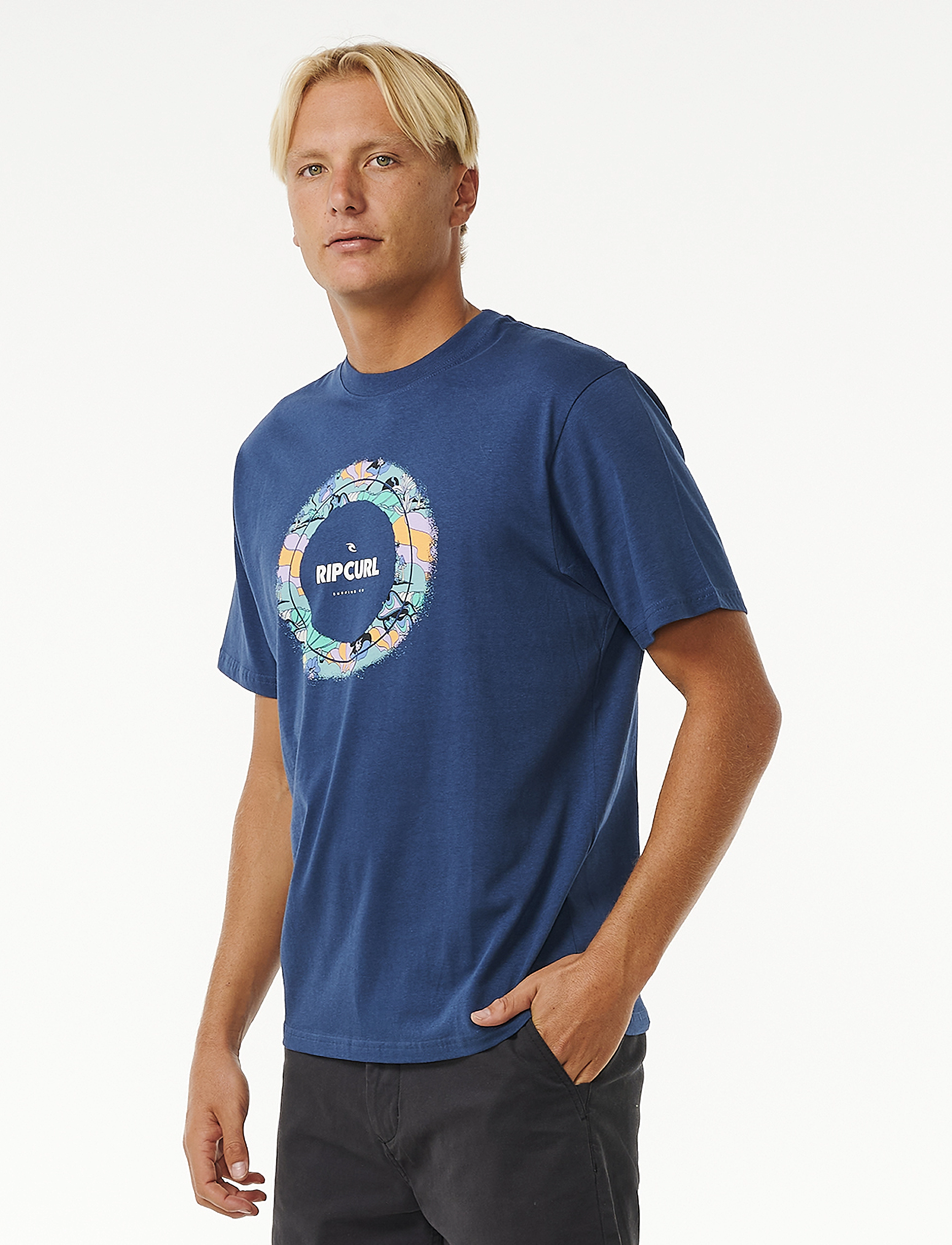 Rip Curl - FILL ME UP TEE - washed navy - 3