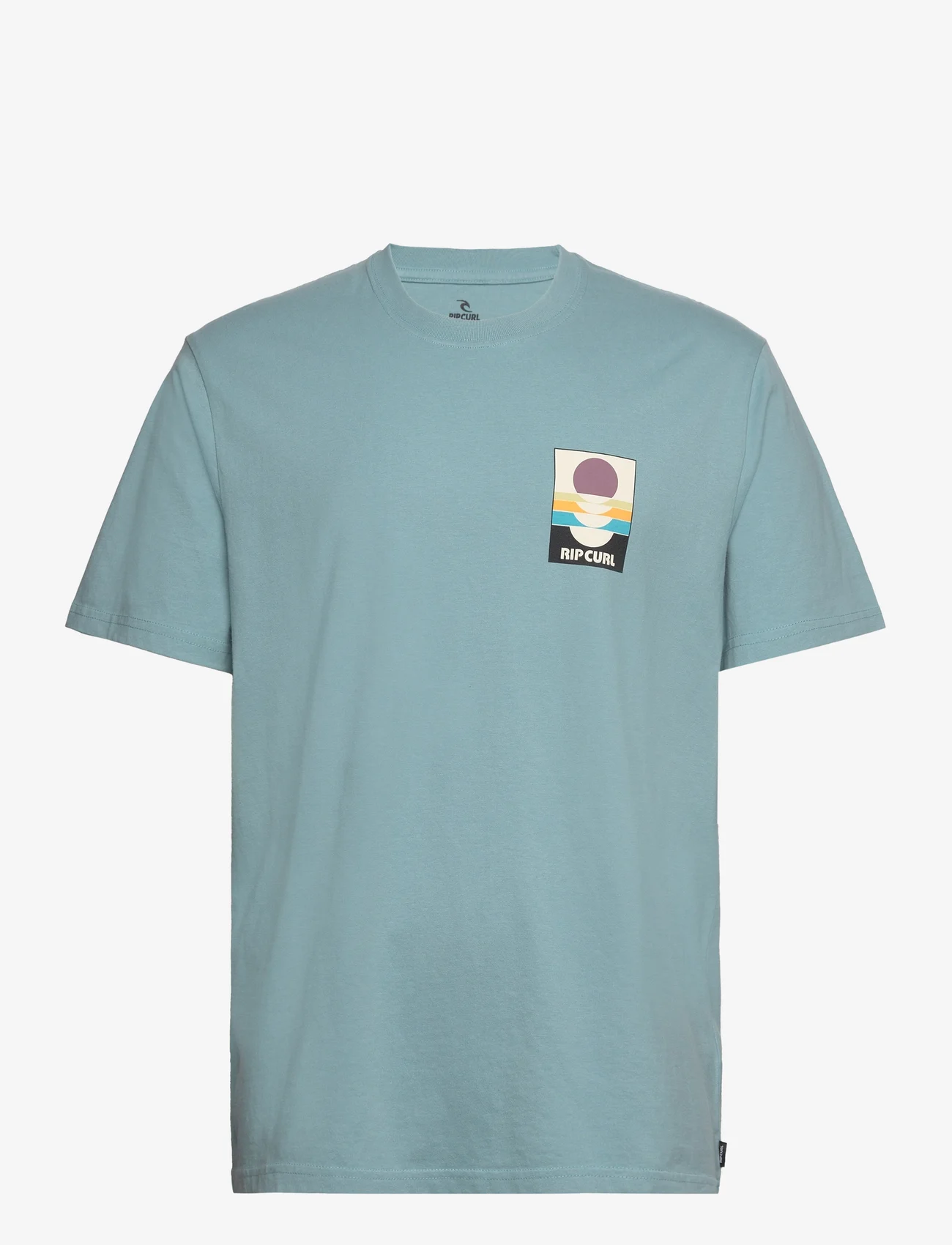 Rip Curl - SURF REVIVIAL PEAKING TEE - short-sleeved t-shirts - dusty blue - 0