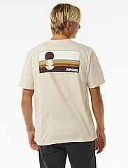Rip Curl - SURF REVIVIAL PEAKING TEE - short-sleeved t-shirts - vintage white - 4