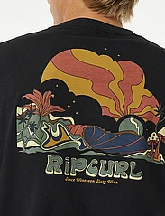 Rip Curl - MASON PIPELINER TEE - short-sleeved t-shirts - black - 5