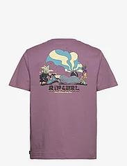 Rip Curl - MASON PIPELINER TEE - short-sleeved t-shirts - dusty purple - 1