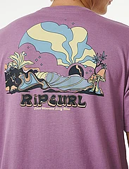 Rip Curl - MASON PIPELINER TEE - short-sleeved t-shirts - dusty purple - 4