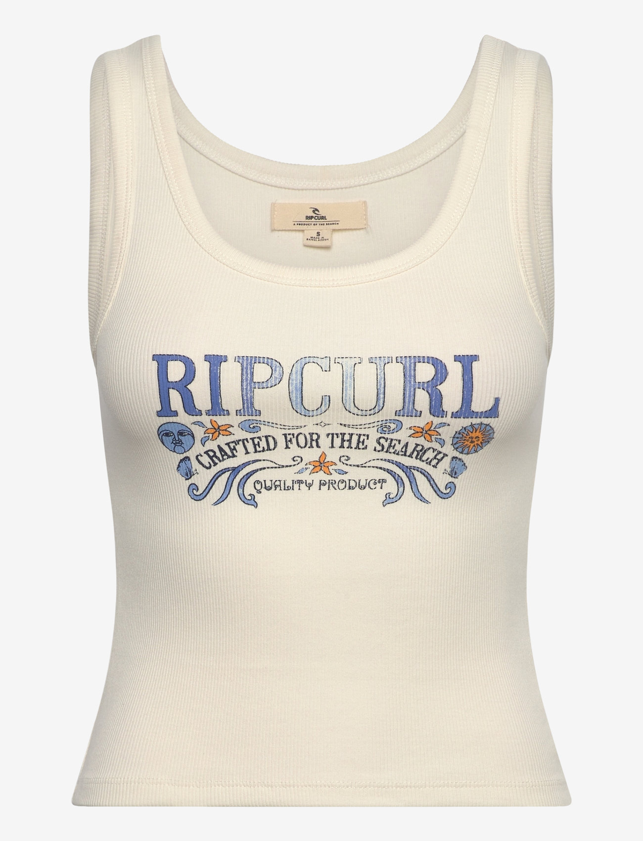 Rip Curl - LUNA RIBBED TANK - die niedrigsten preise - bone - 1