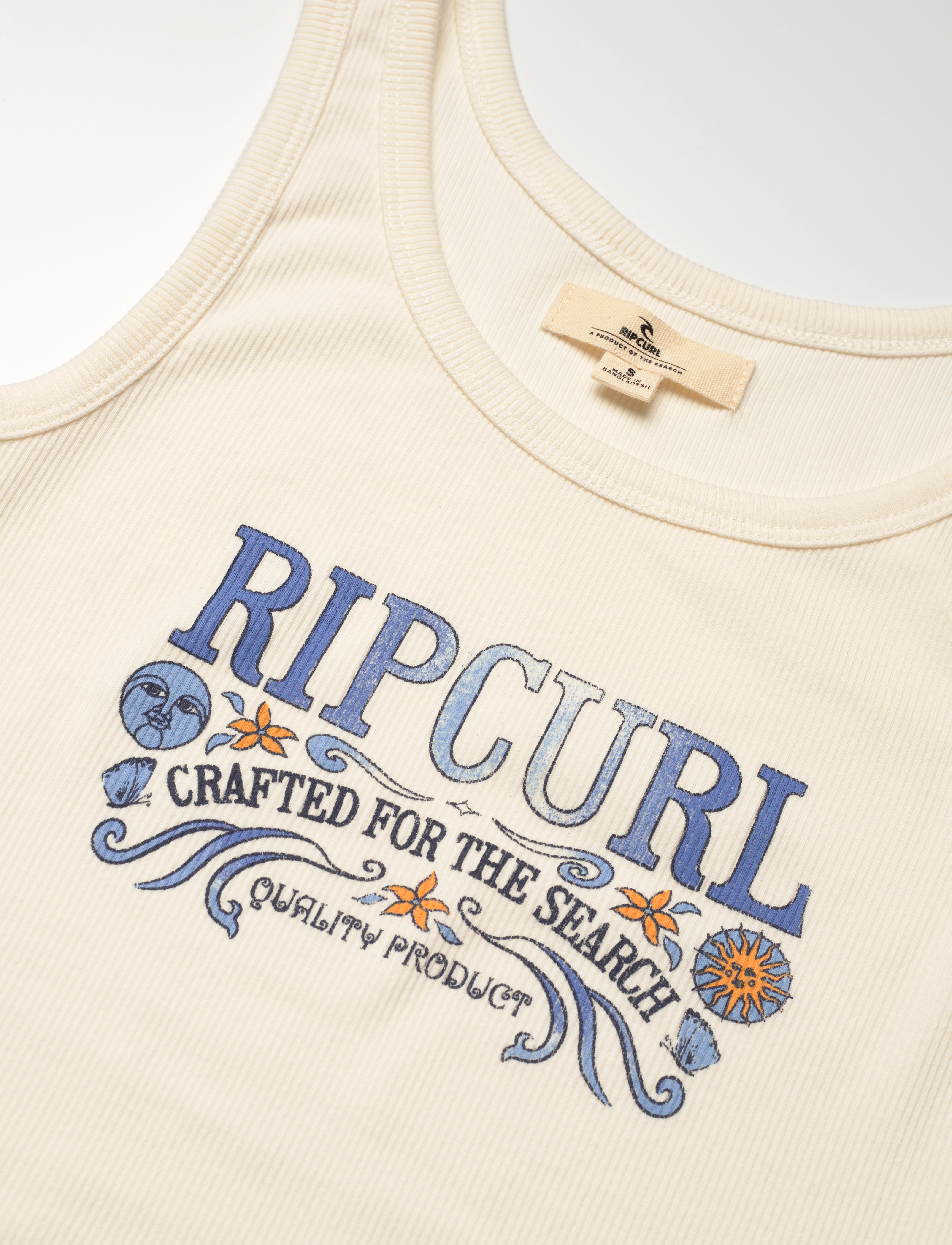 Rip Curl - LUNA RIBBED TANK - bone - 4
