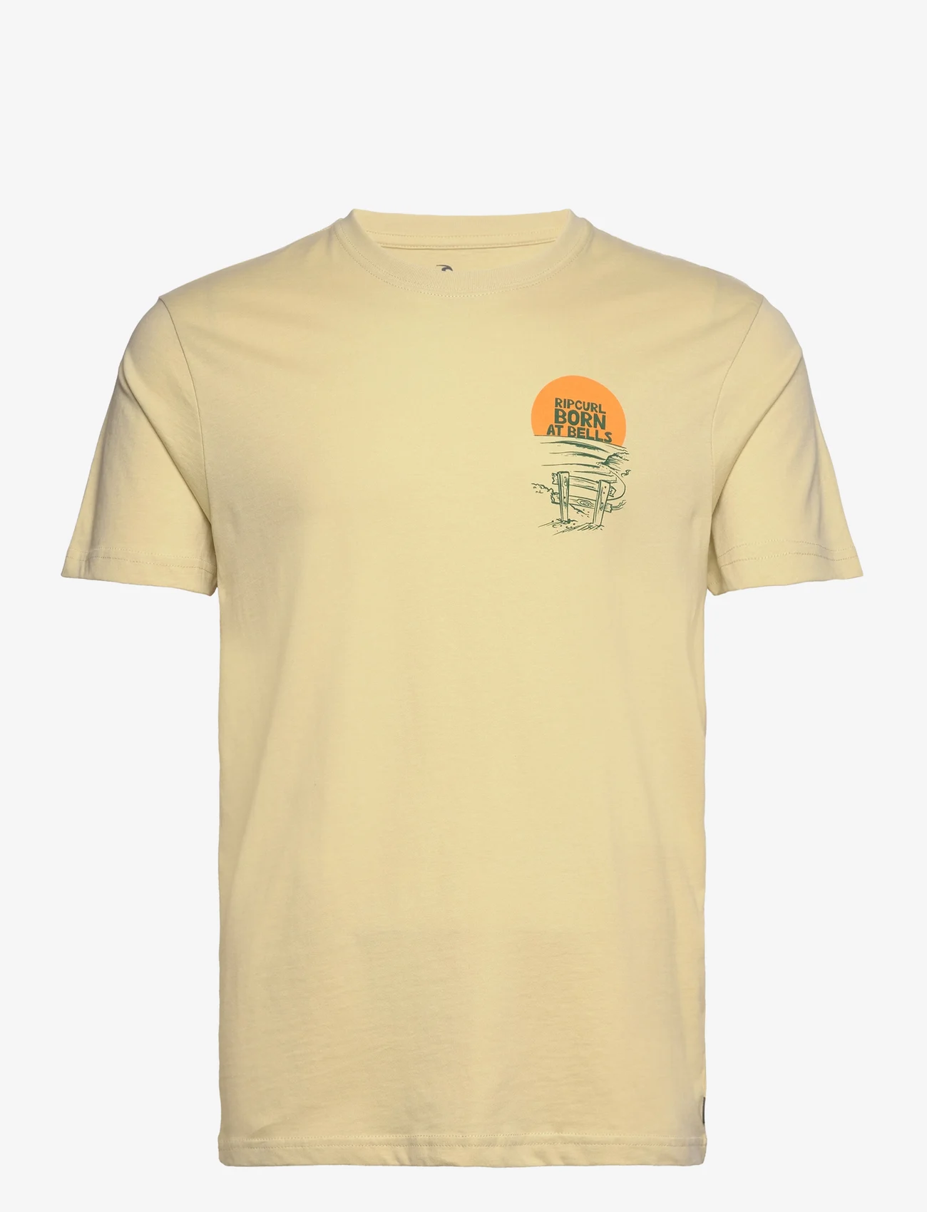Rip Curl - KEEP ON TRUCKING TEE - short-sleeved t-shirts - vintage yellow - 0