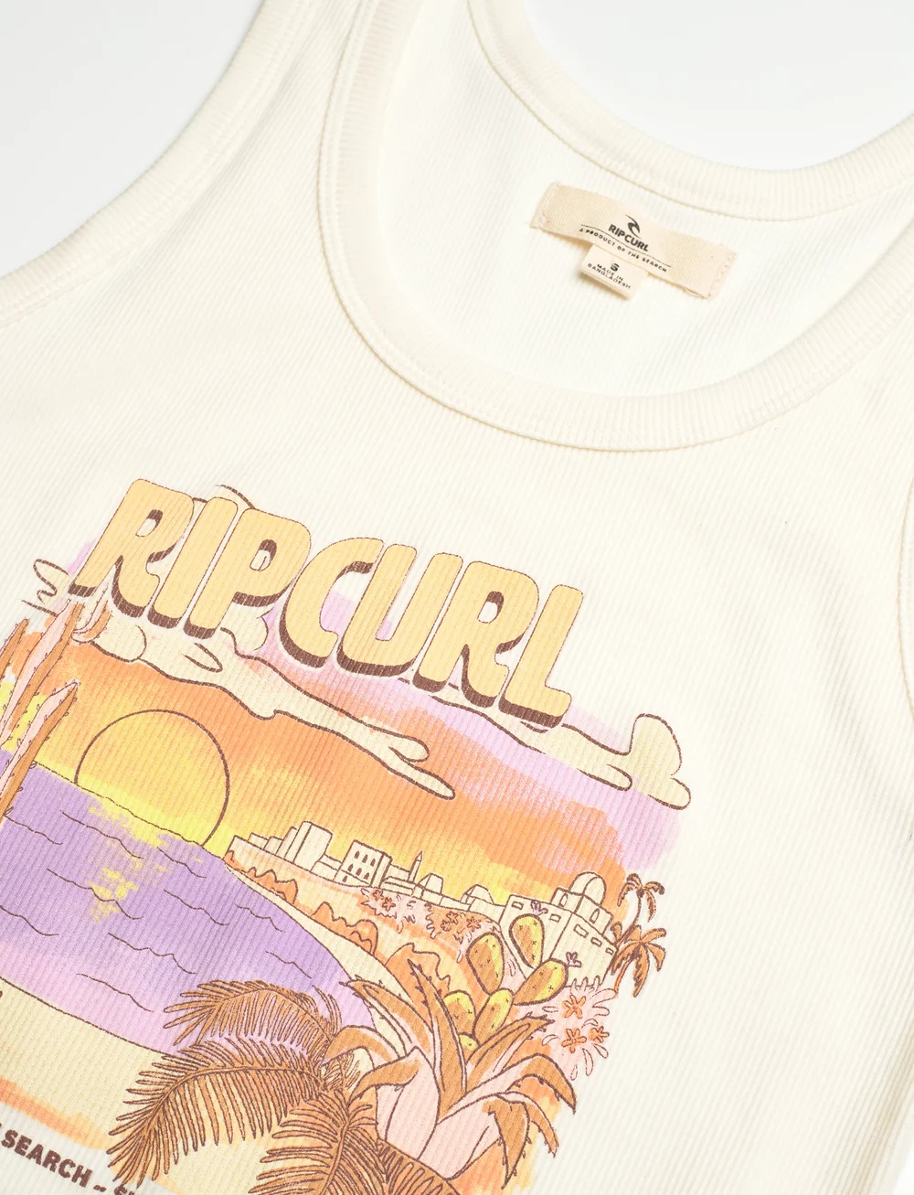 Rip Curl - LA PALOMA TANK - toppar & t-shirts - bone - 4