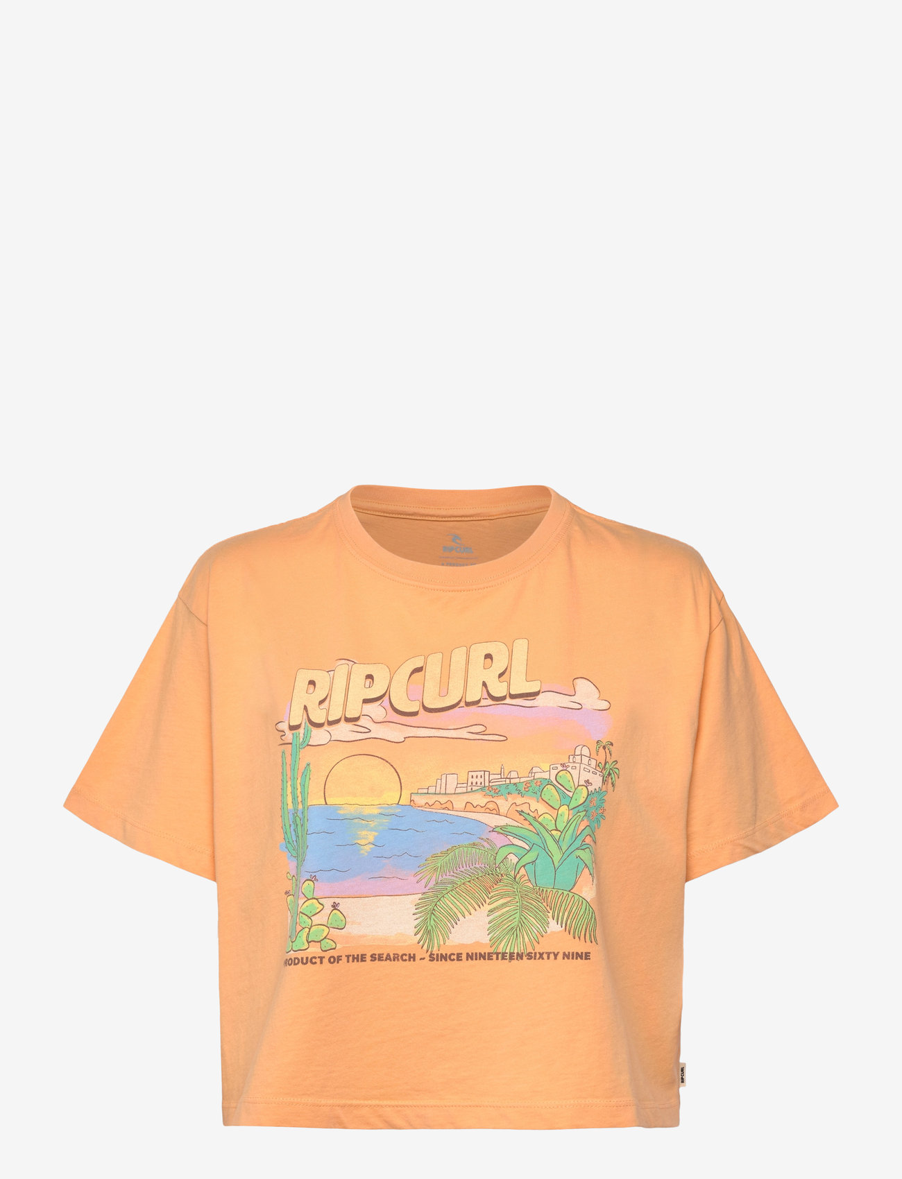 Rip Curl - LA PALOMA CROP TEE - t-särgid - pastel orange - 1