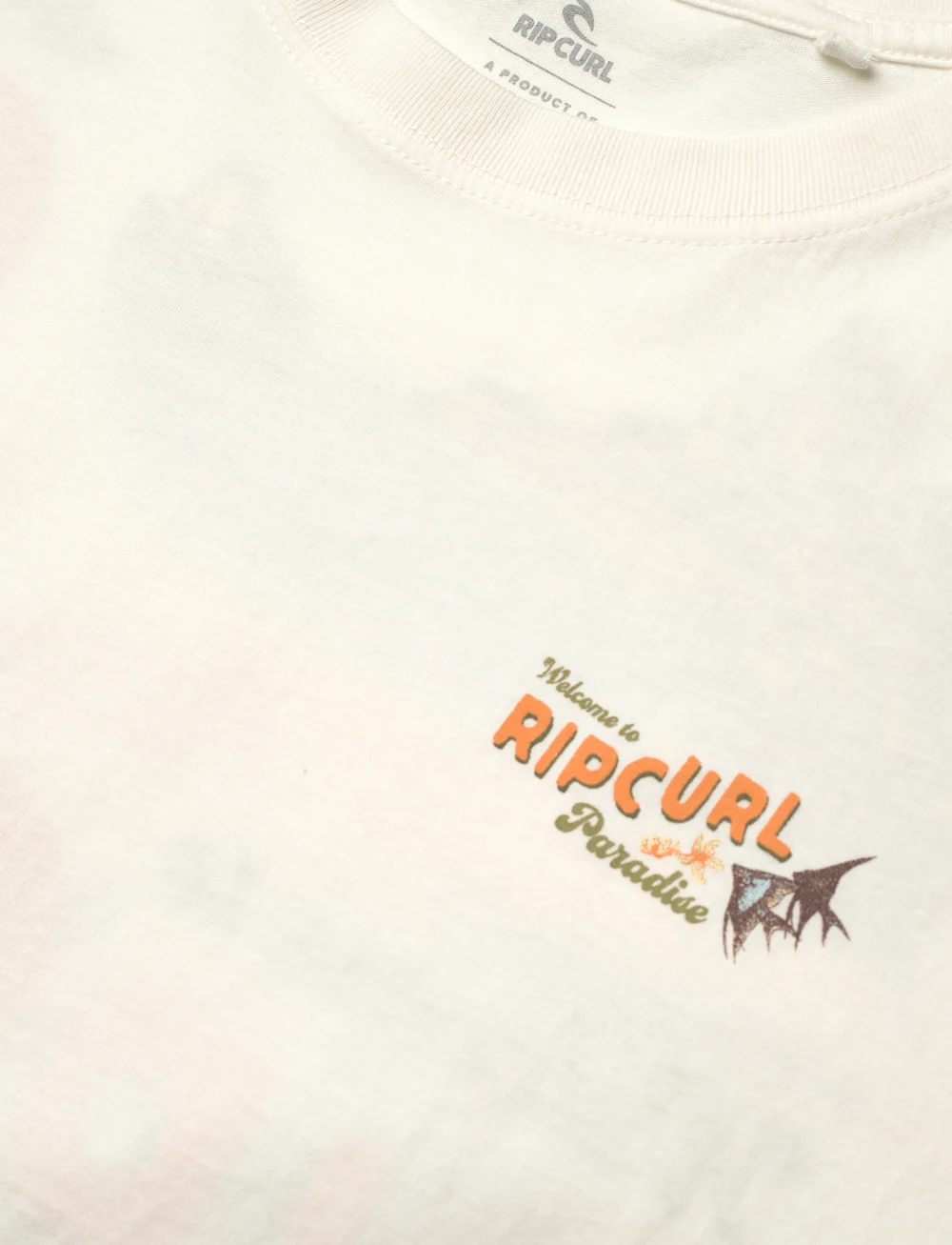 Rip Curl - CALA VADELLA RELAXED TEE - t-shirts - bone - 4