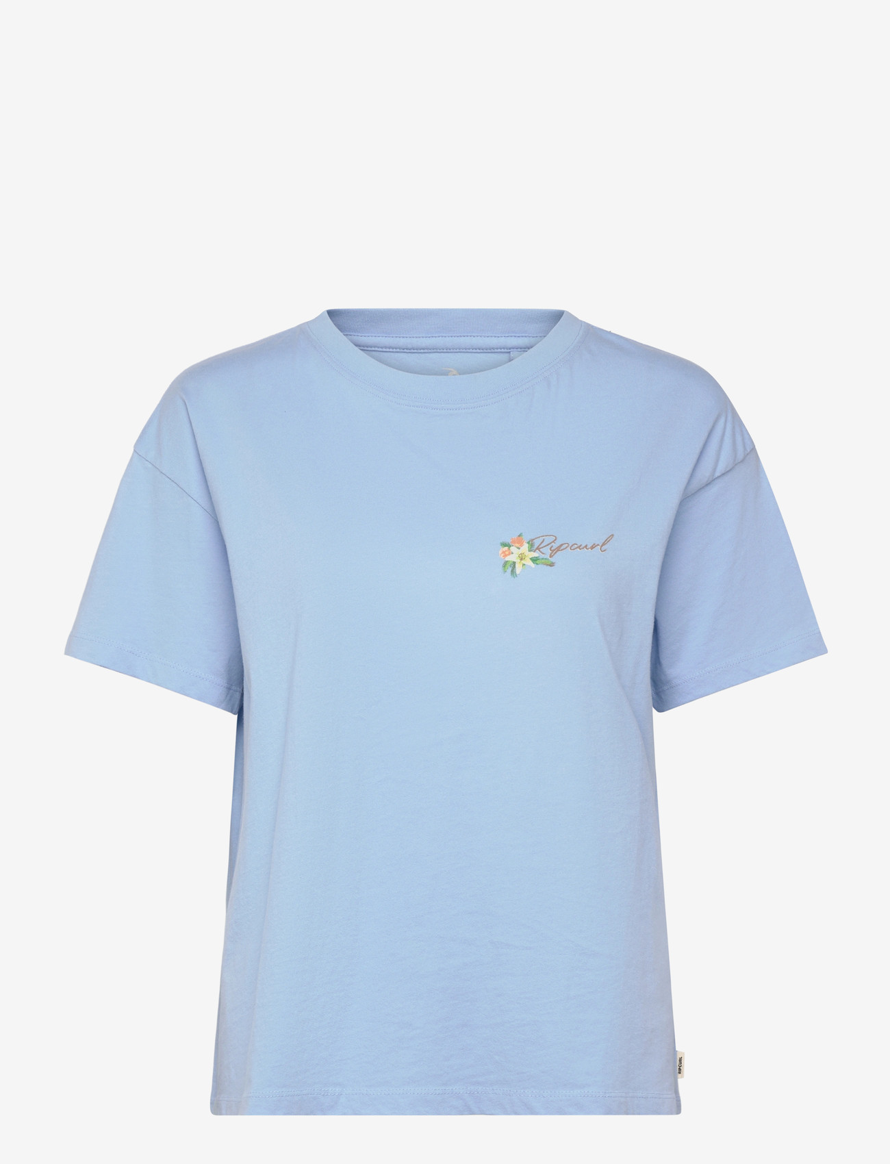 Rip Curl - POOLSIDE RELAXED TEE - t-shirts - light blue - 0