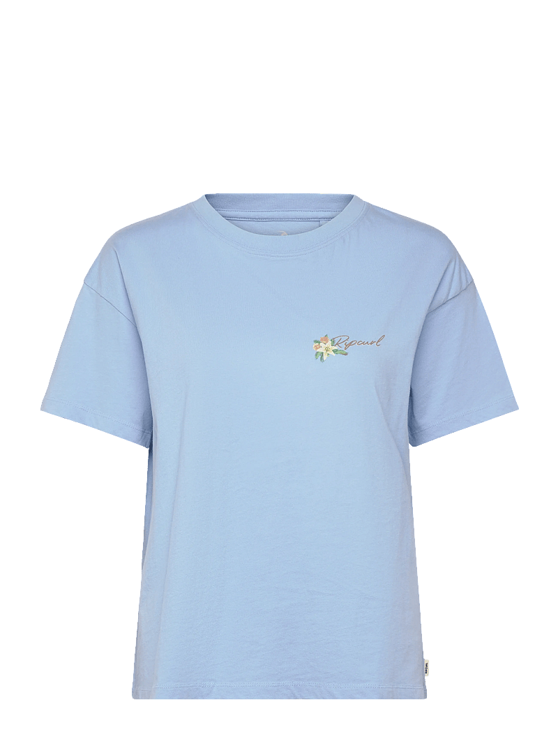 Rip Curl - POOLSIDE RELAXED TEE - alussärgid ja t-särgid - light blue - 0