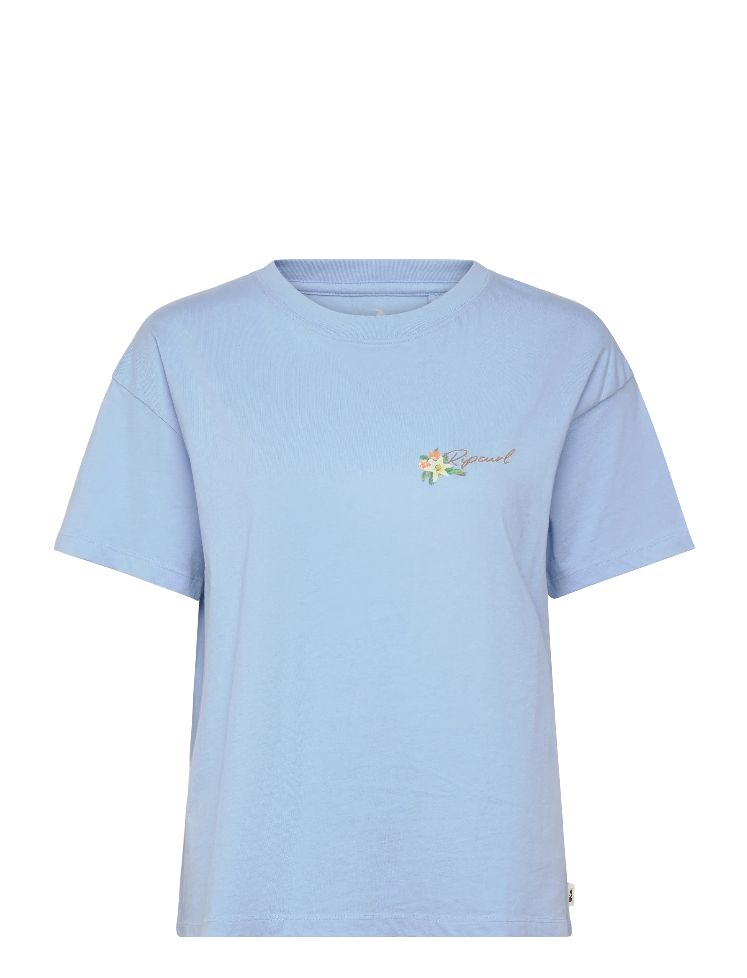 Rip Curl - POOLSIDE RELAXED TEE - t-shirts - light blue - 0