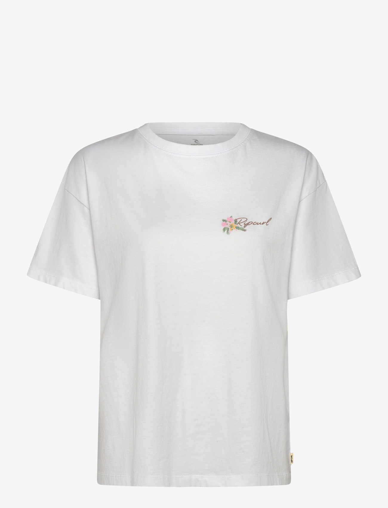 Rip Curl - POOLSIDE RELAXED TEE - t-shirts - optical white - 0