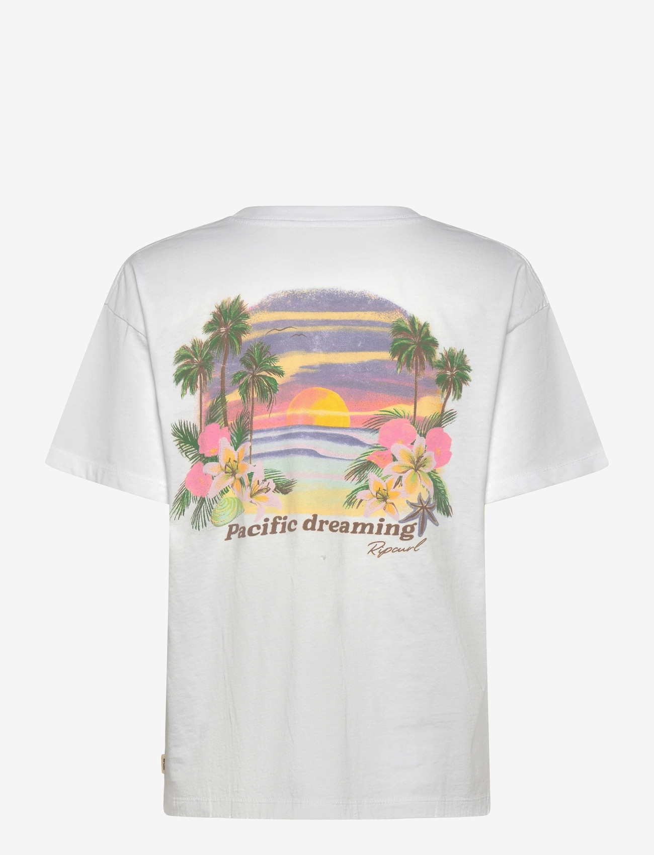 Rip Curl - POOLSIDE RELAXED TEE - t-shirts - optical white - 1
