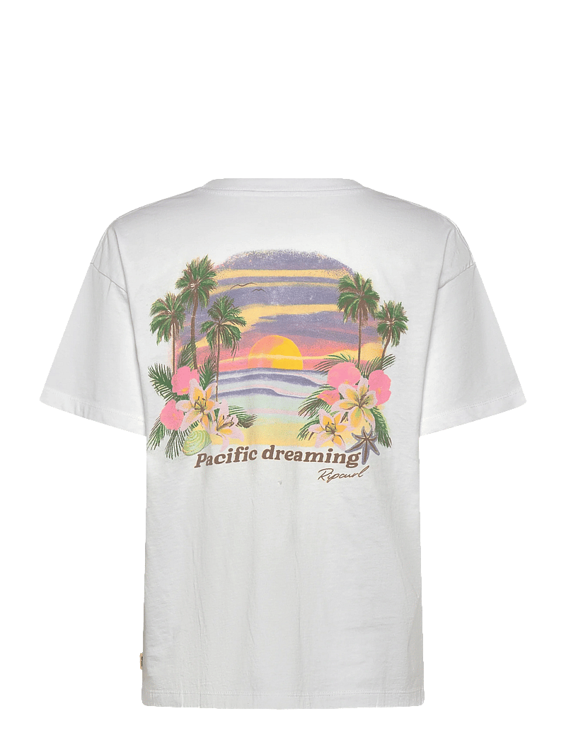 Rip Curl - POOLSIDE RELAXED TEE - t-shirts - optical white - 1
