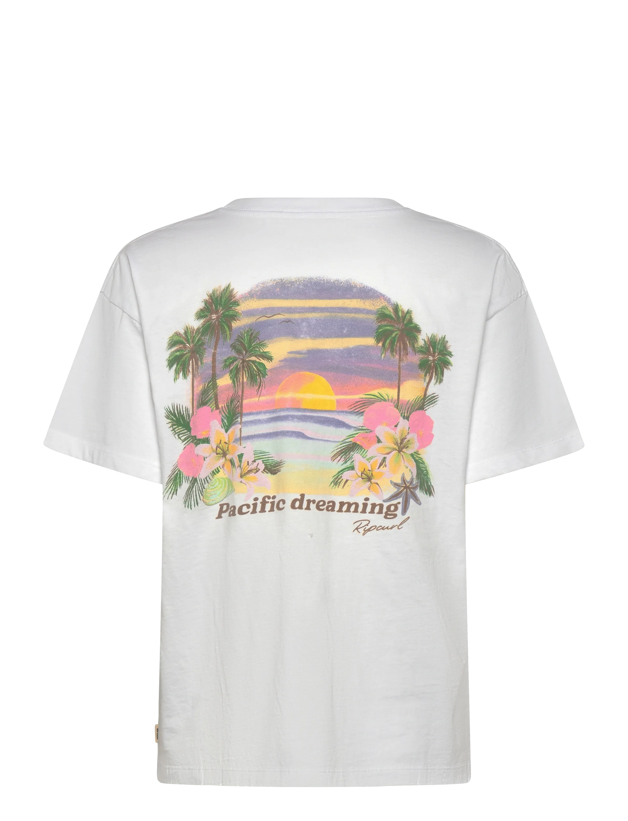 Rip Curl - POOLSIDE RELAXED TEE - t-shirts - optical white - 1