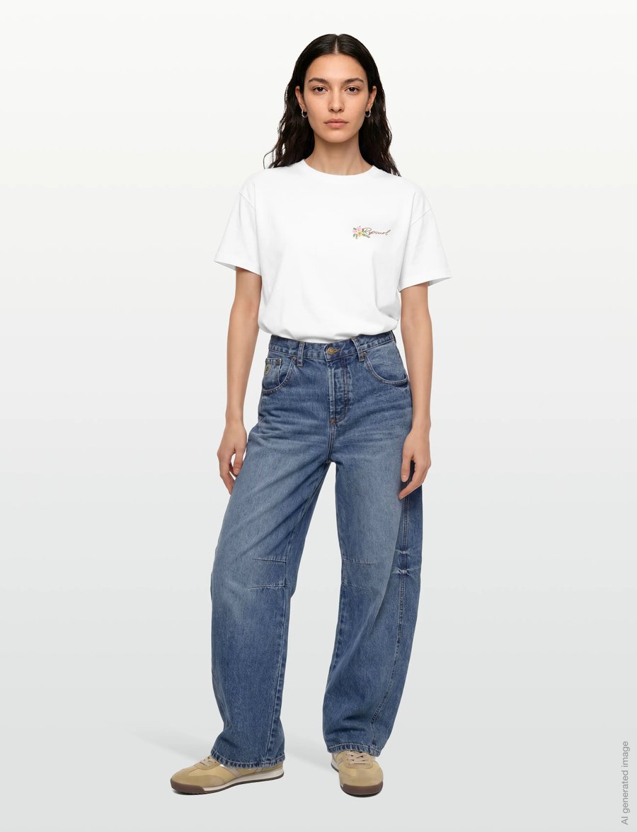 Rip Curl - POOLSIDE RELAXED TEE - t-shirts - optical white - 0