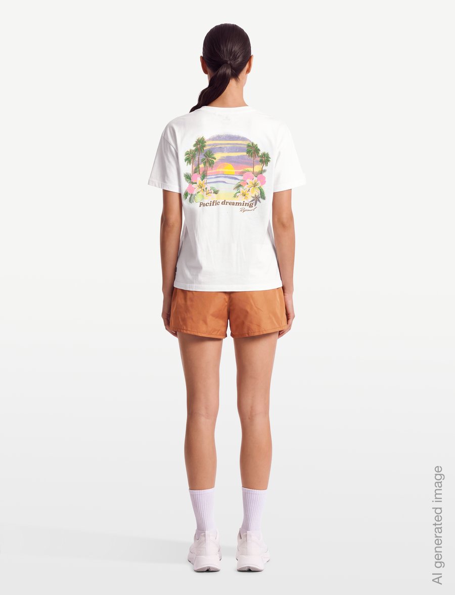 Rip Curl - POOLSIDE RELAXED TEE - t-shirts - optical white - 4