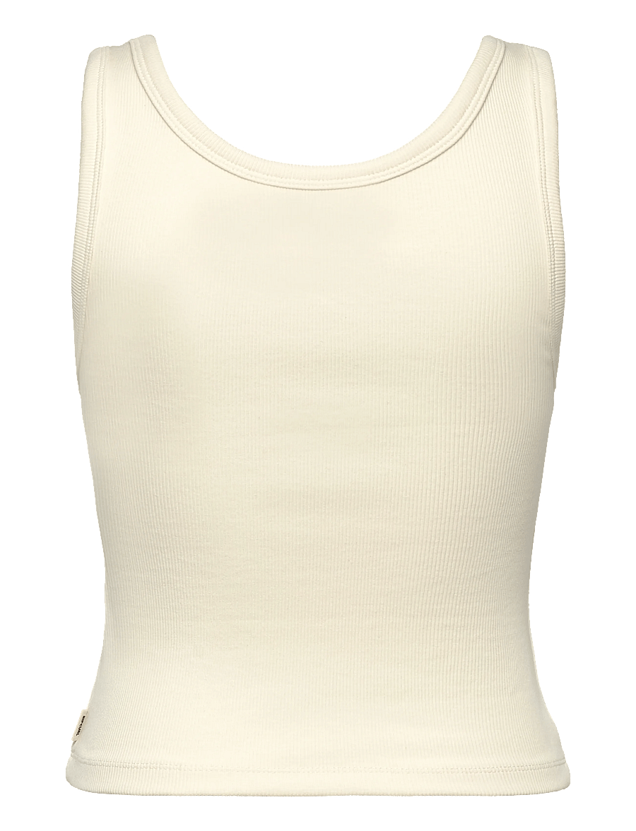 Rip Curl - OCEAN BREAK RIB TANK - toppar & t-shirts - bone - 1