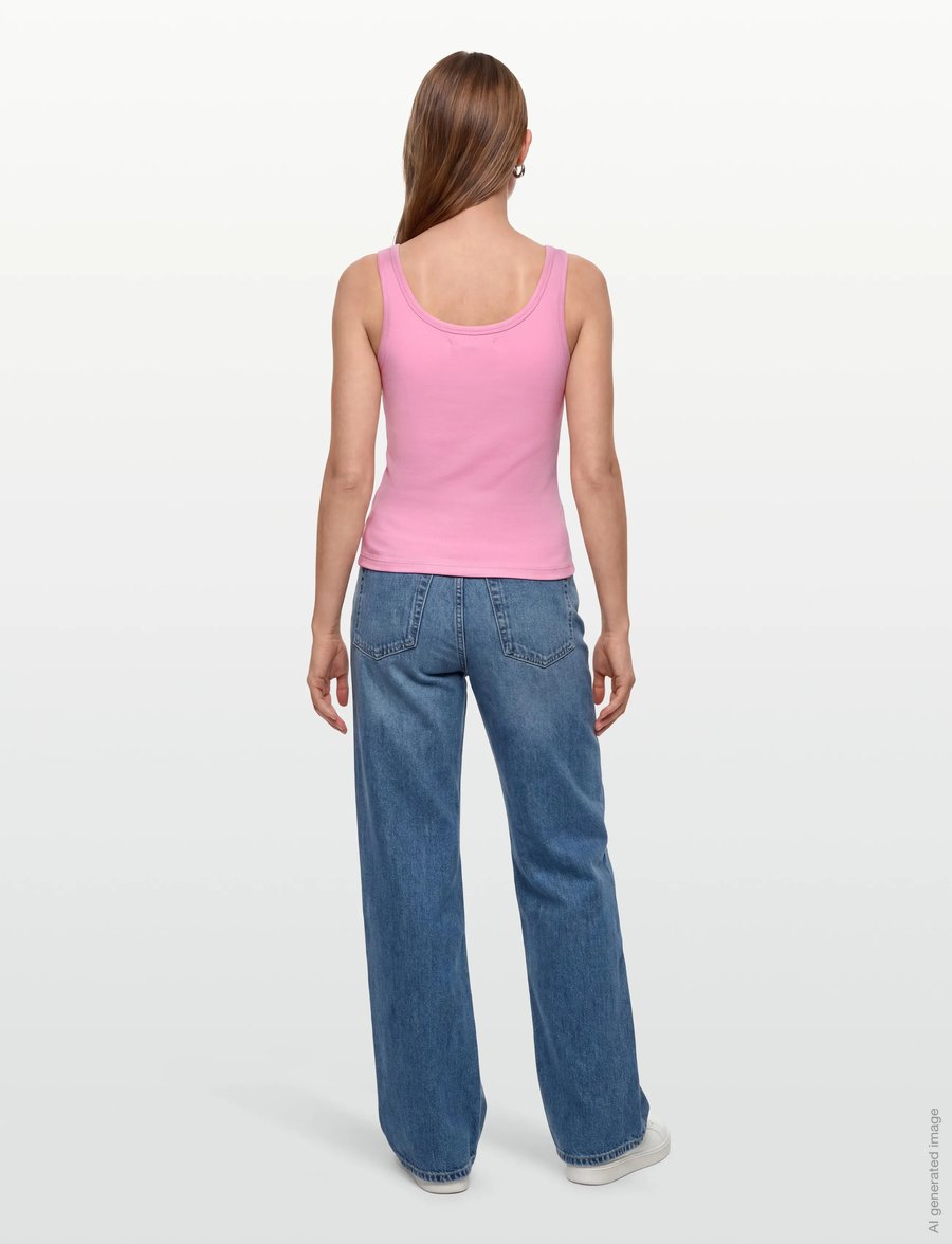 Rip Curl - OCEAN BREAK RIB TANK - tank tops - light pink - 4