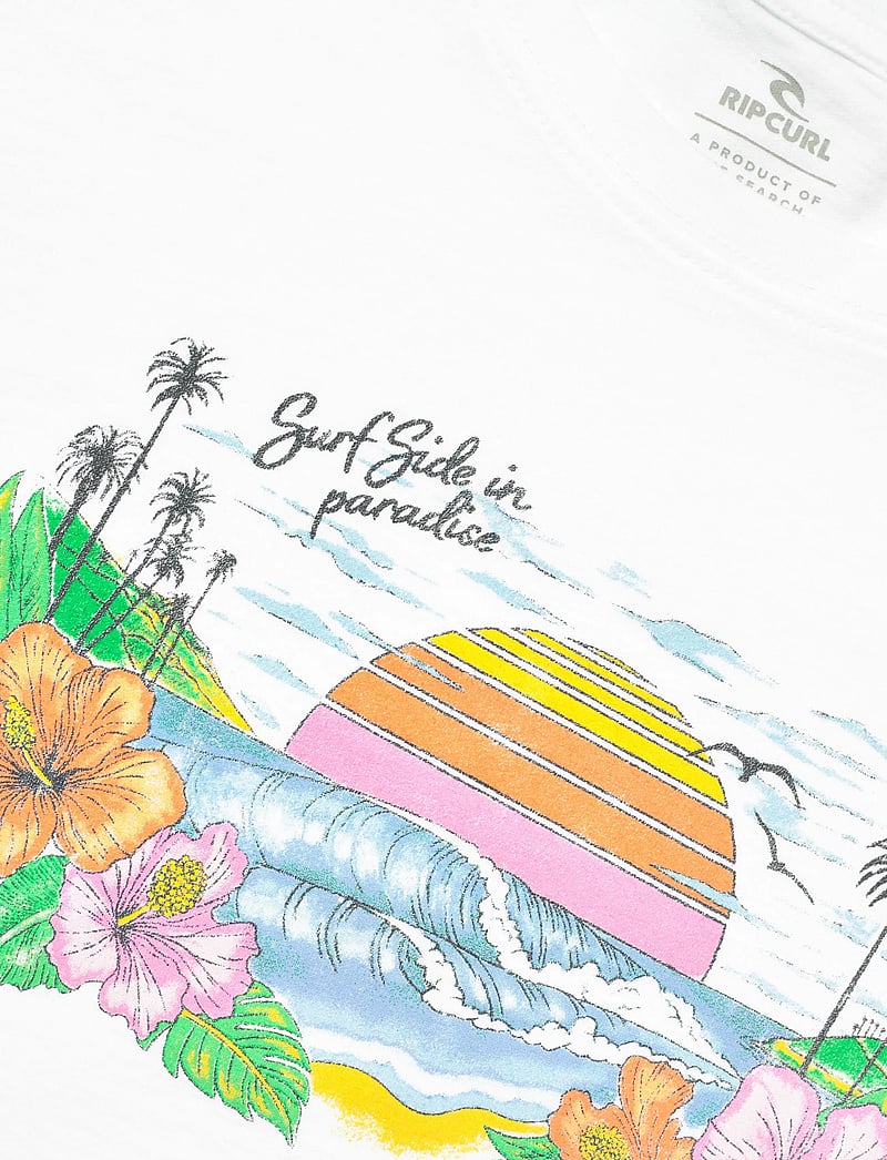 Rip Curl - SUN RAYS CROPPED TEE - t-särgid - optical white - 1