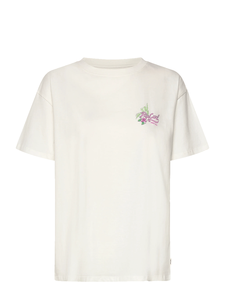 Rip Curl - SALOON RELAXED TEE - t-shirts - bone - 0