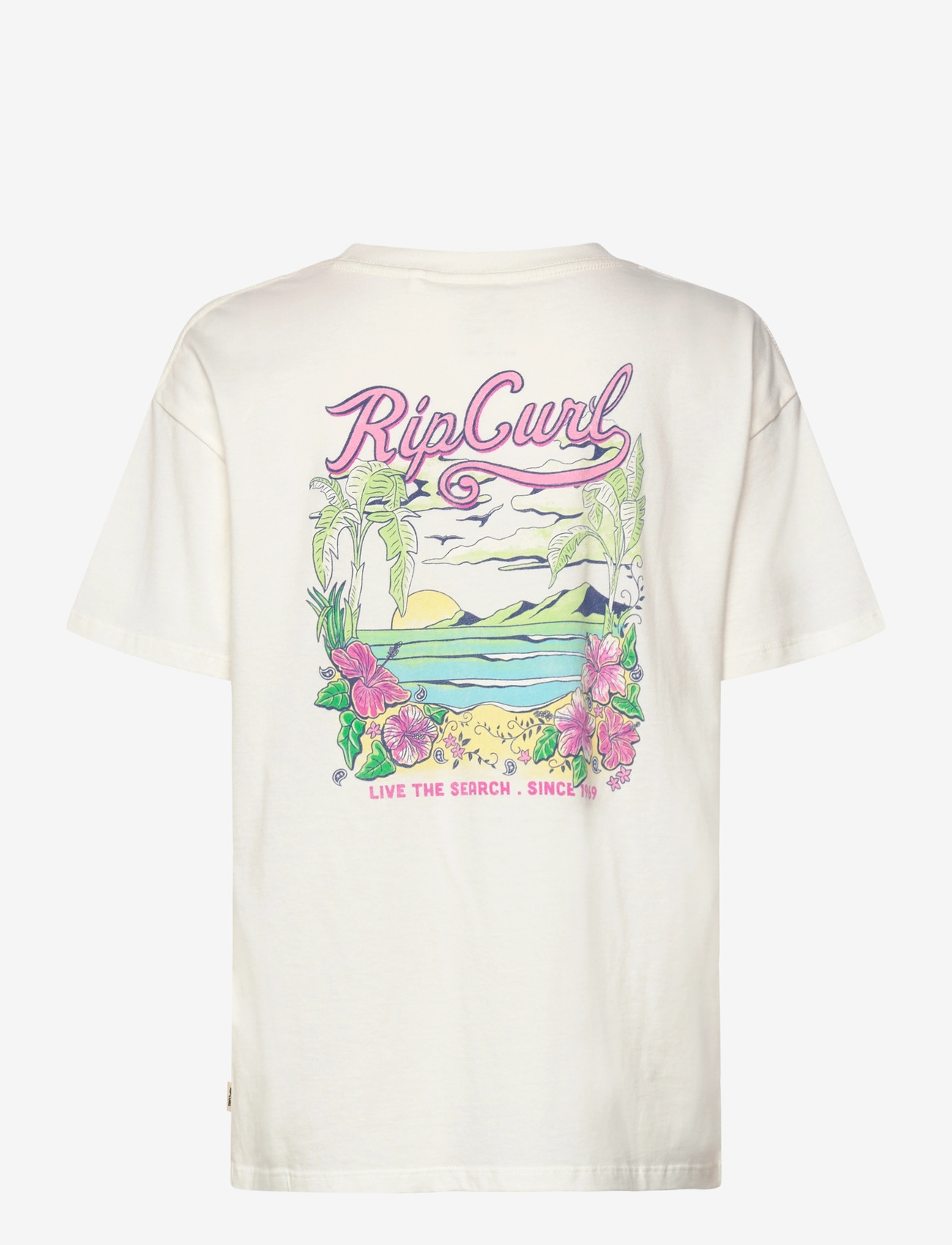 Rip Curl - SALOON RELAXED TEE - t-shirts - bone - 1