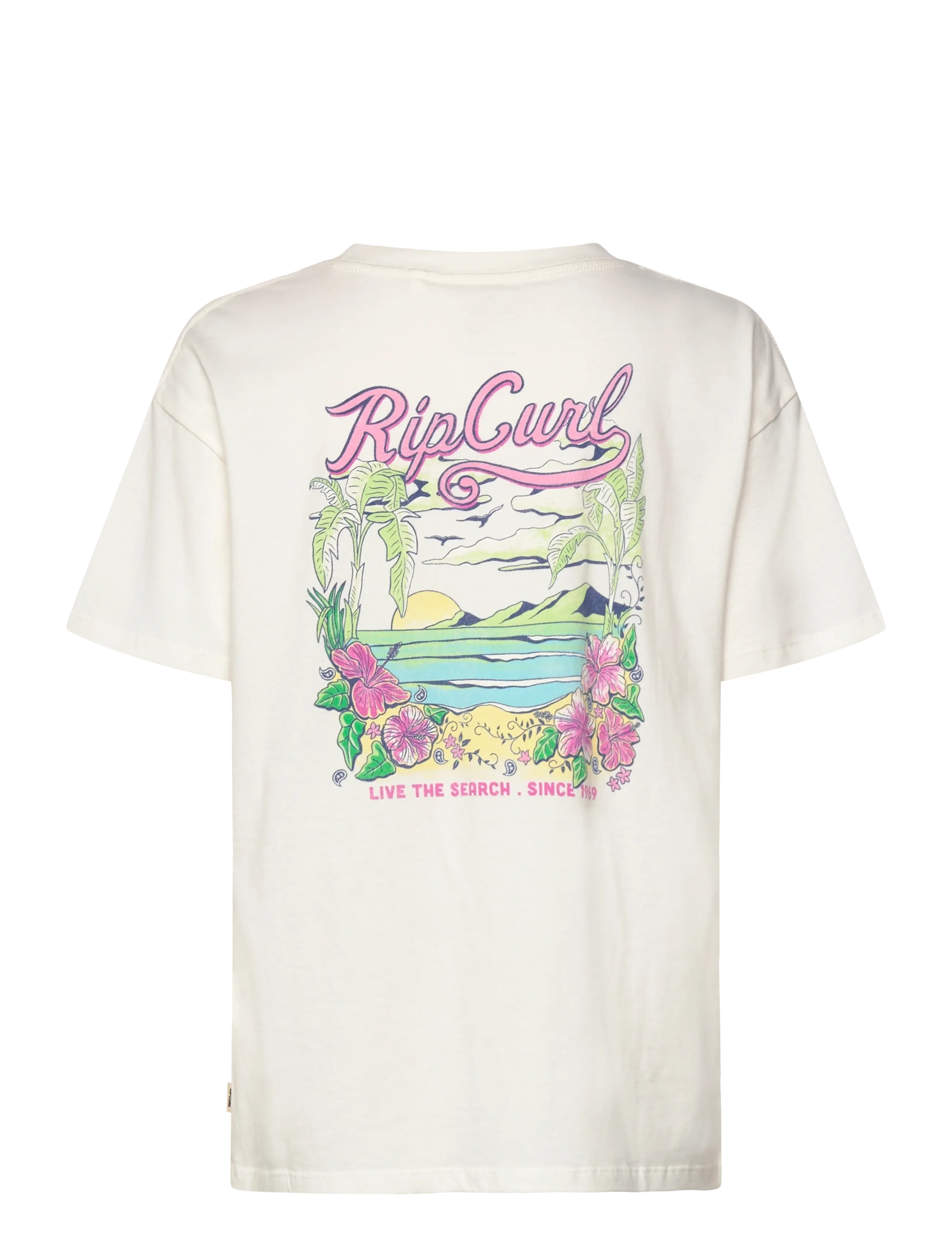 Rip Curl - SALOON RELAXED TEE - t-shirts - bone - 1