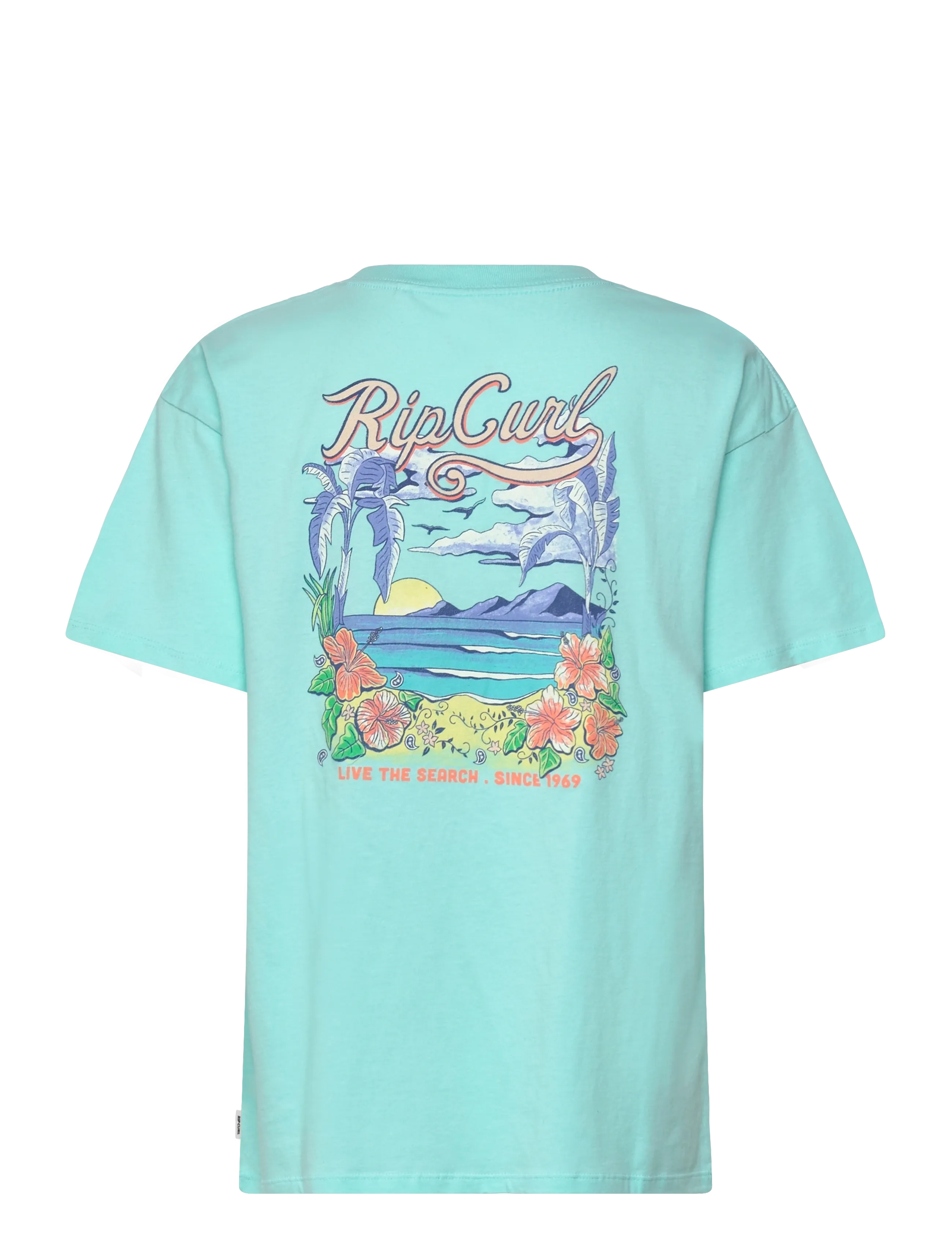 Rip Curl - SALOON RELAXED TEE - toppar og stuttermabolir - light sea blue - 2
