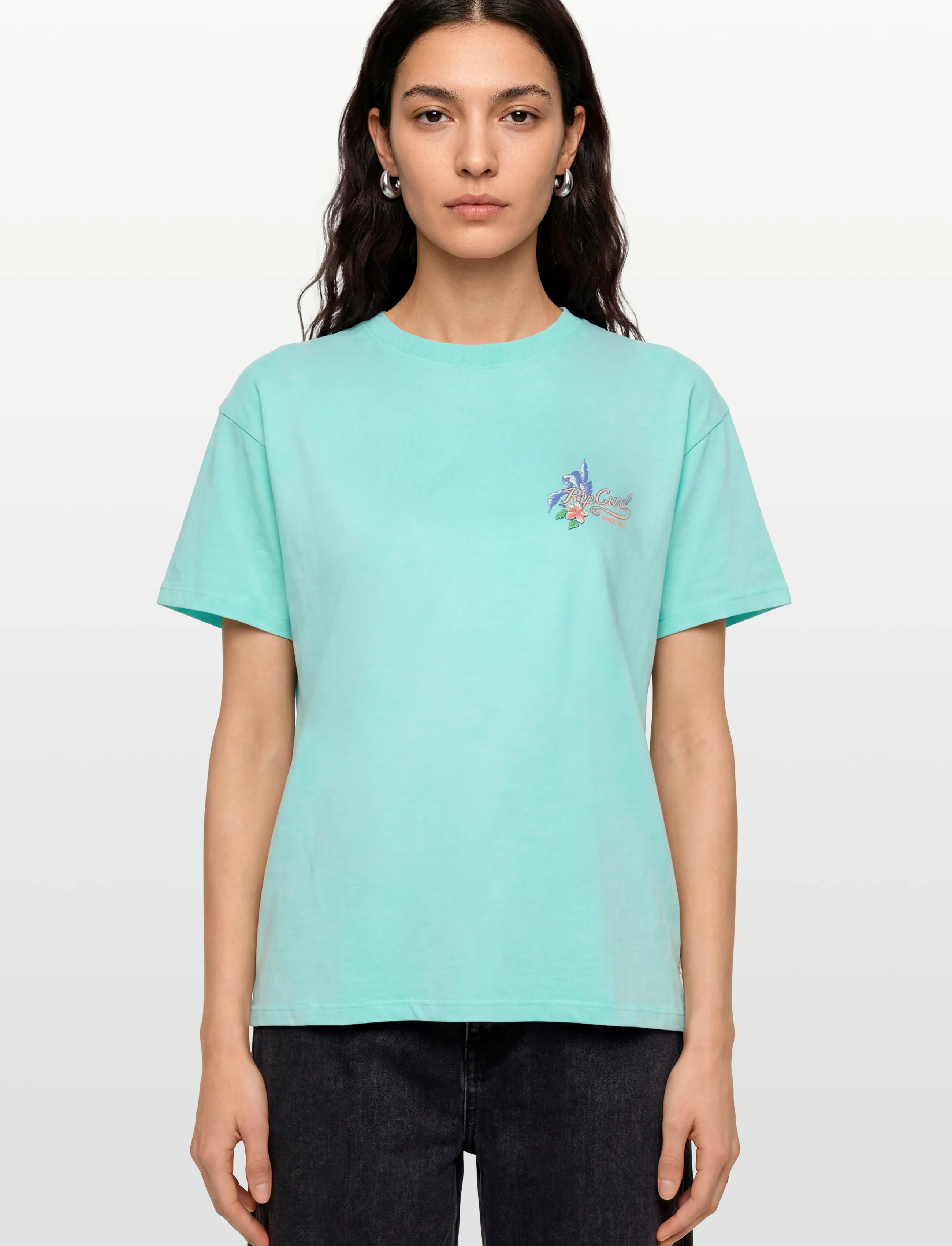Rip Curl - SALOON RELAXED TEE - toppar og stuttermabolir - light sea blue - 3