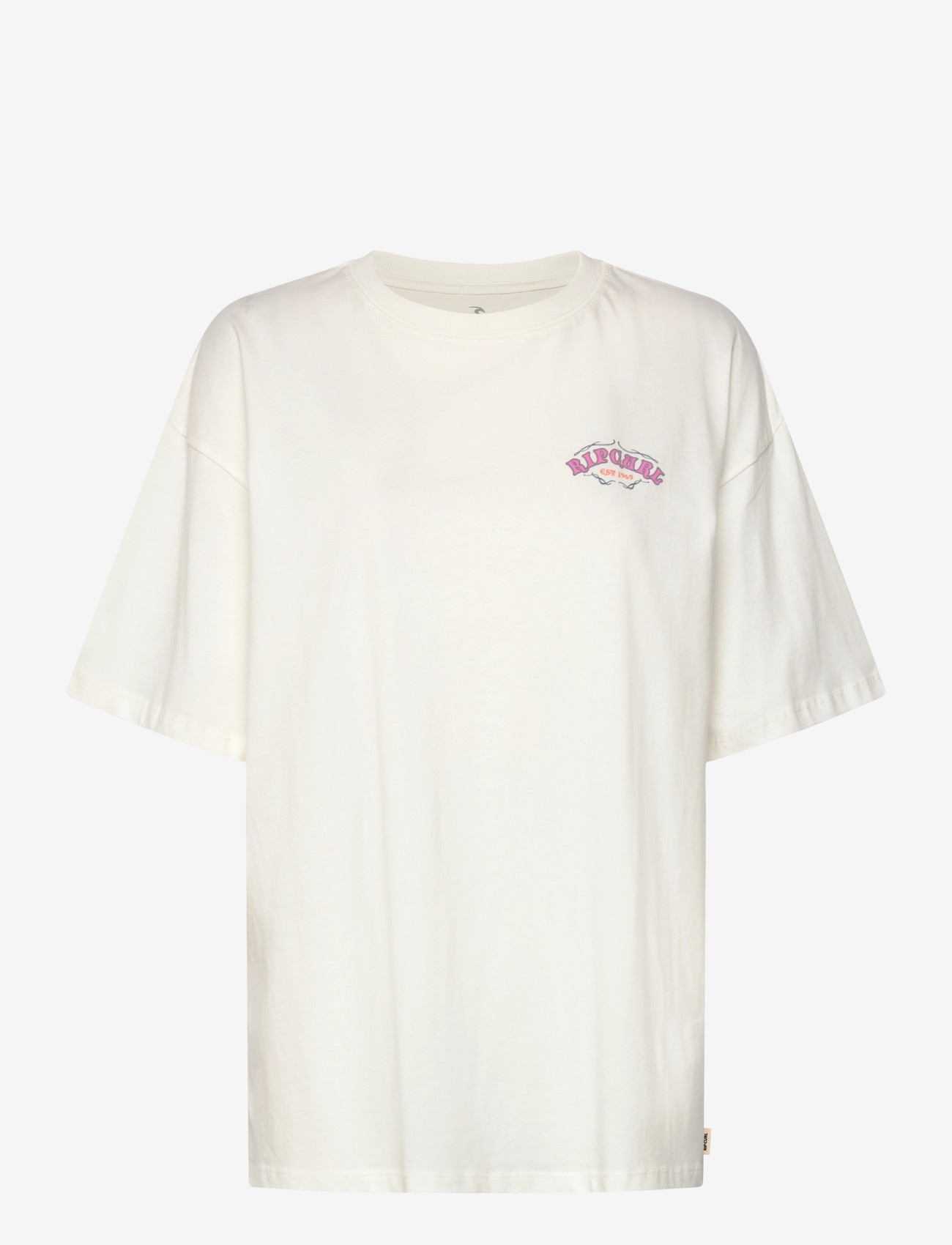 Rip Curl - HALF MOON BAY HERITAGE TEE - t-shirts - bone - 0