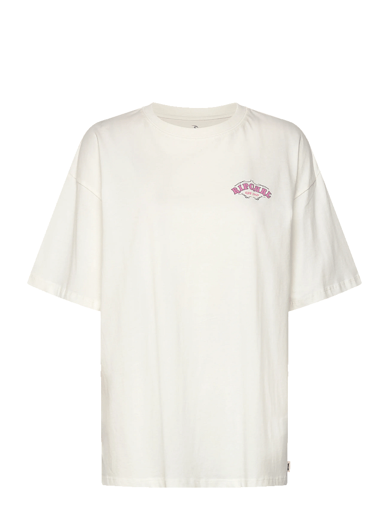 Rip Curl - HALF MOON BAY HERITAGE TEE - t-shirts - bone - 0