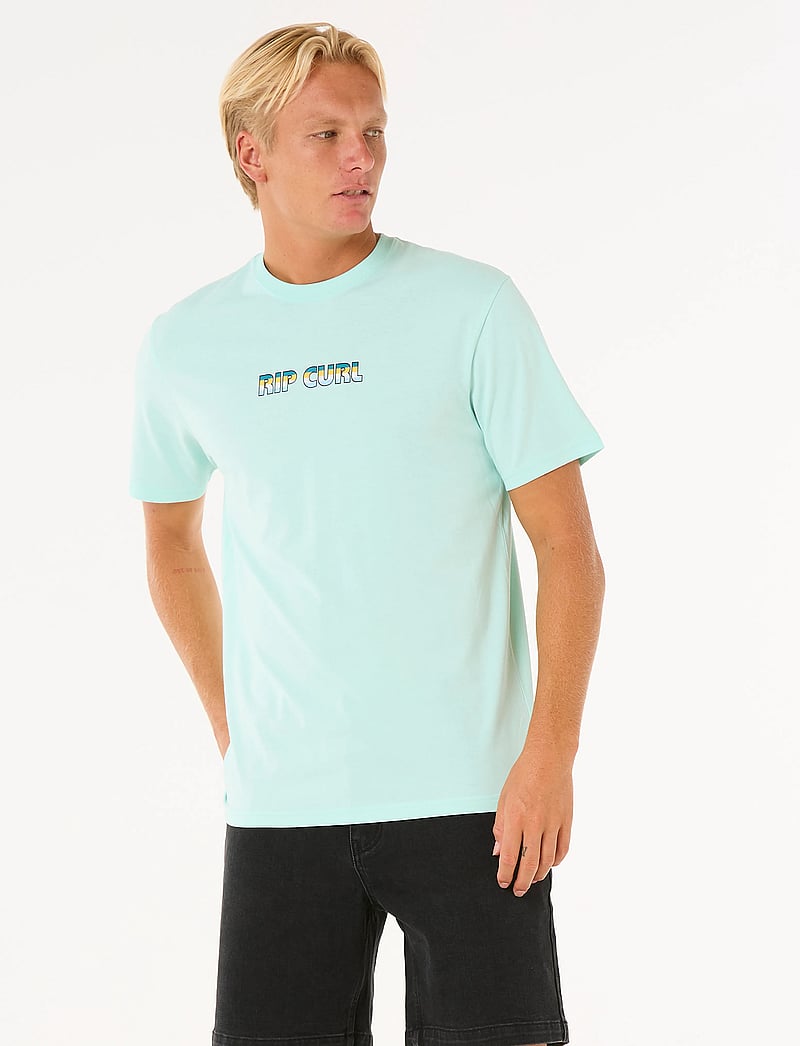 Rip Curl - BIG MUMMA ICON TEE - alussärgid ja t-särgid - light aqua - 0
