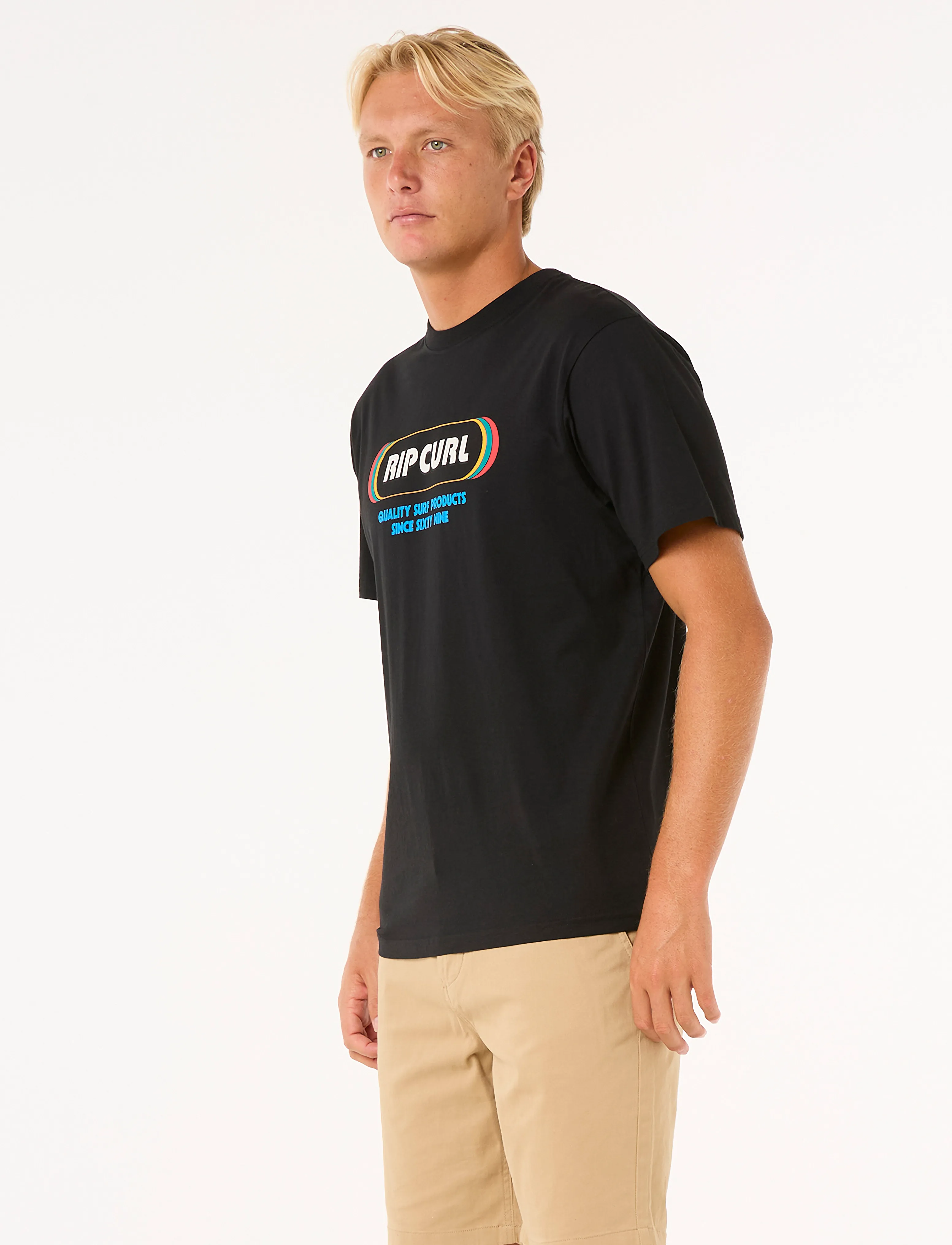 Rip Curl - SURF REVIVAL YO MUMMA TEE - black - 3