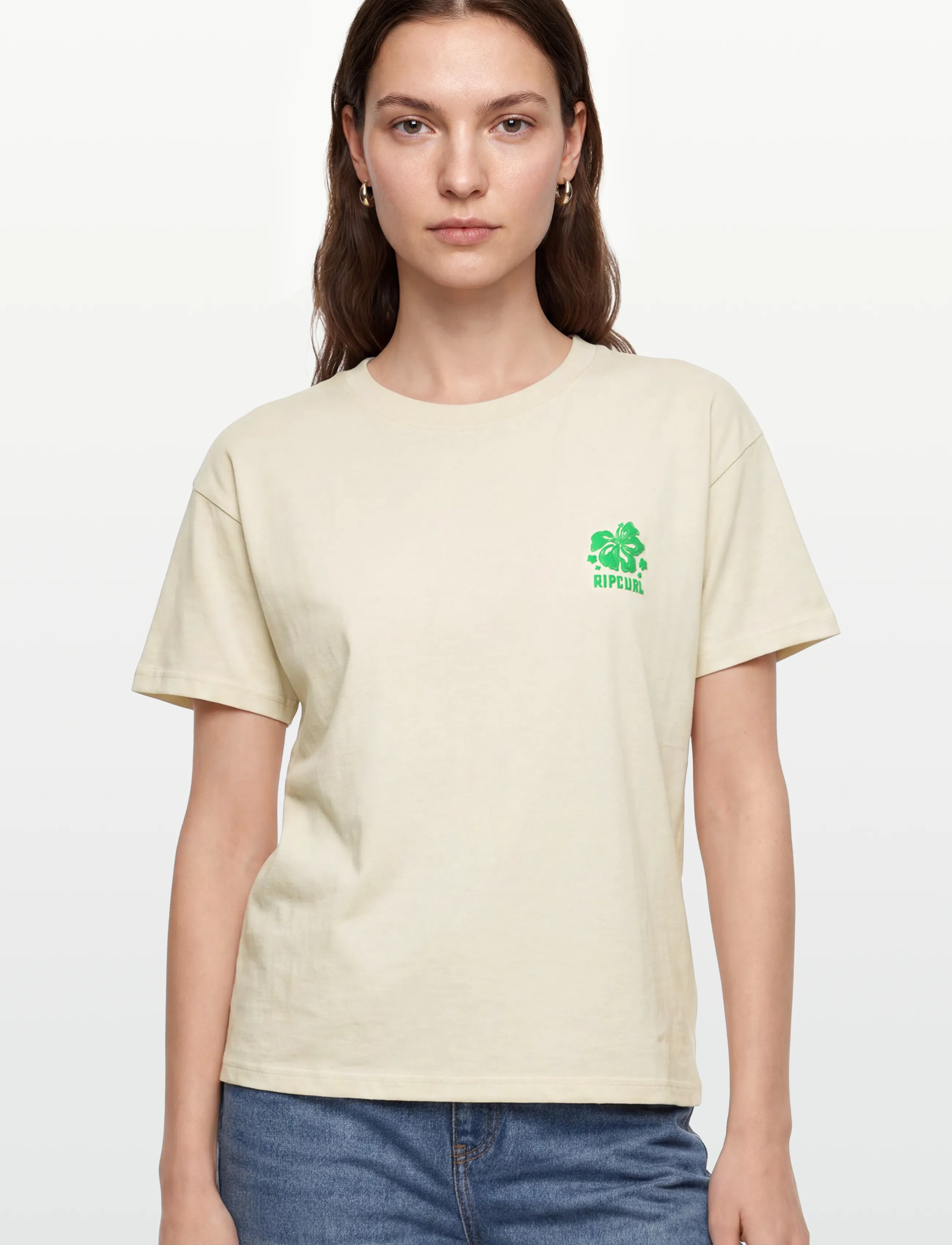 Rip Curl - SURF PUFF PARTY PACK RELAXED - t-shirts - bone - 3