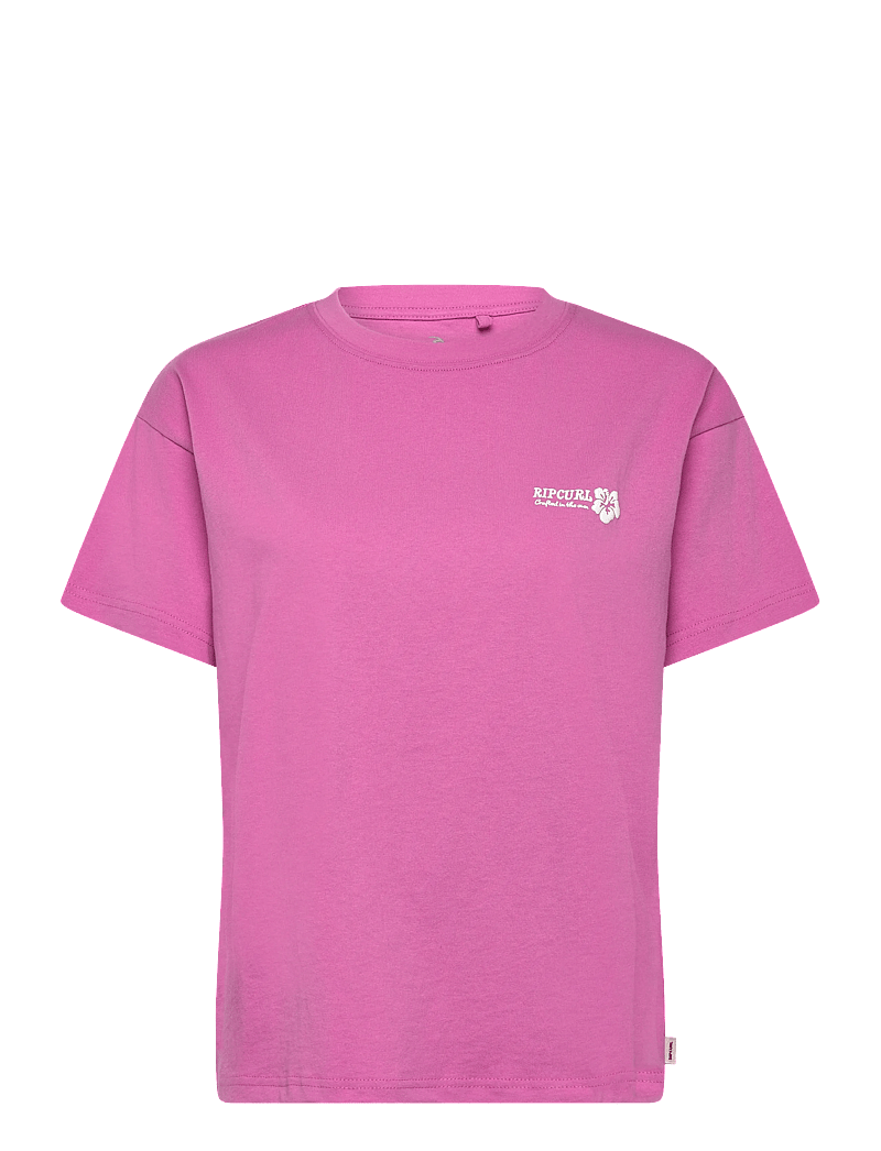 Rip Curl - SURF PUFF PARTY PACK RELAXED - t-shirts - super pink - 0