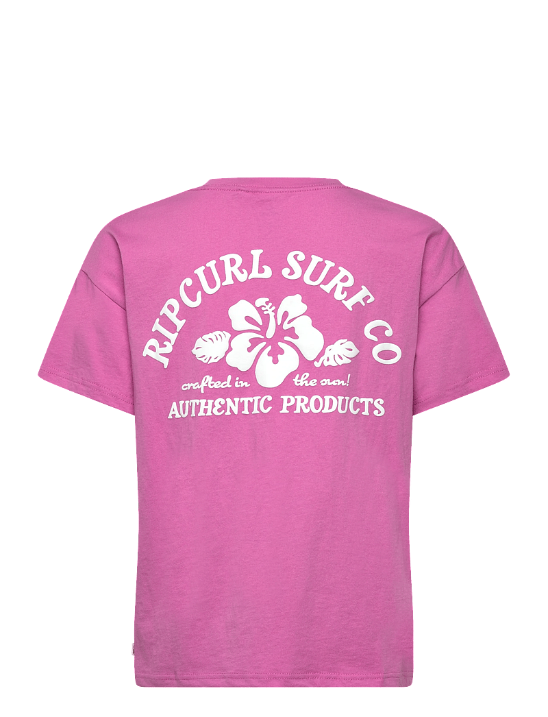 Rip Curl - SURF PUFF PARTY PACK RELAXED - t-shirts - super pink - 1