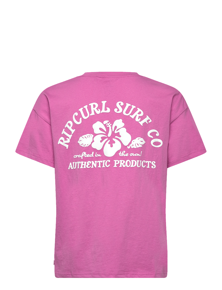 Rip Curl - SURF PUFF PARTY PACK RELAXED - t-shirts - super pink - 1