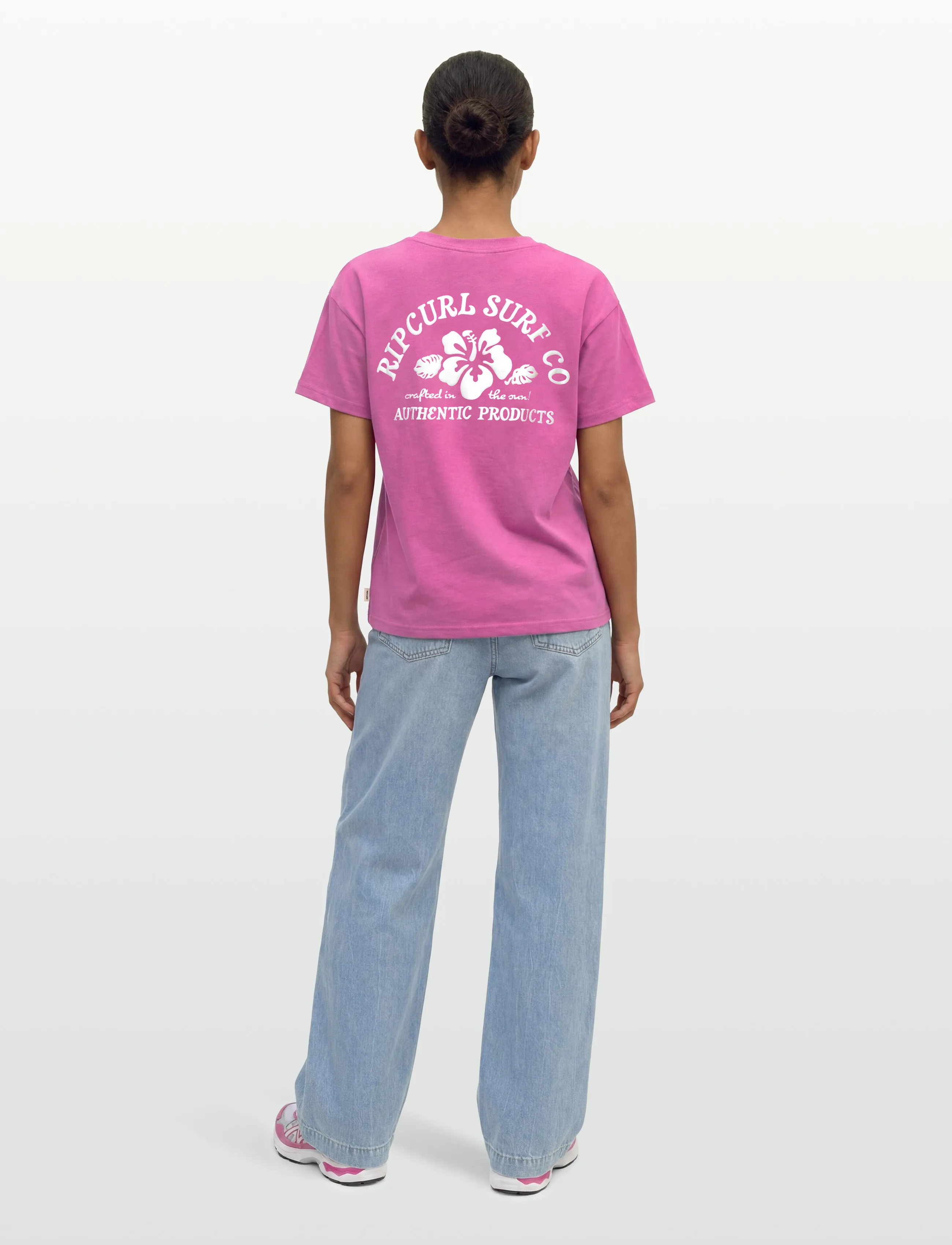 Rip Curl - SURF PUFF PARTY PACK RELAXED - t-shirts - super pink - 4