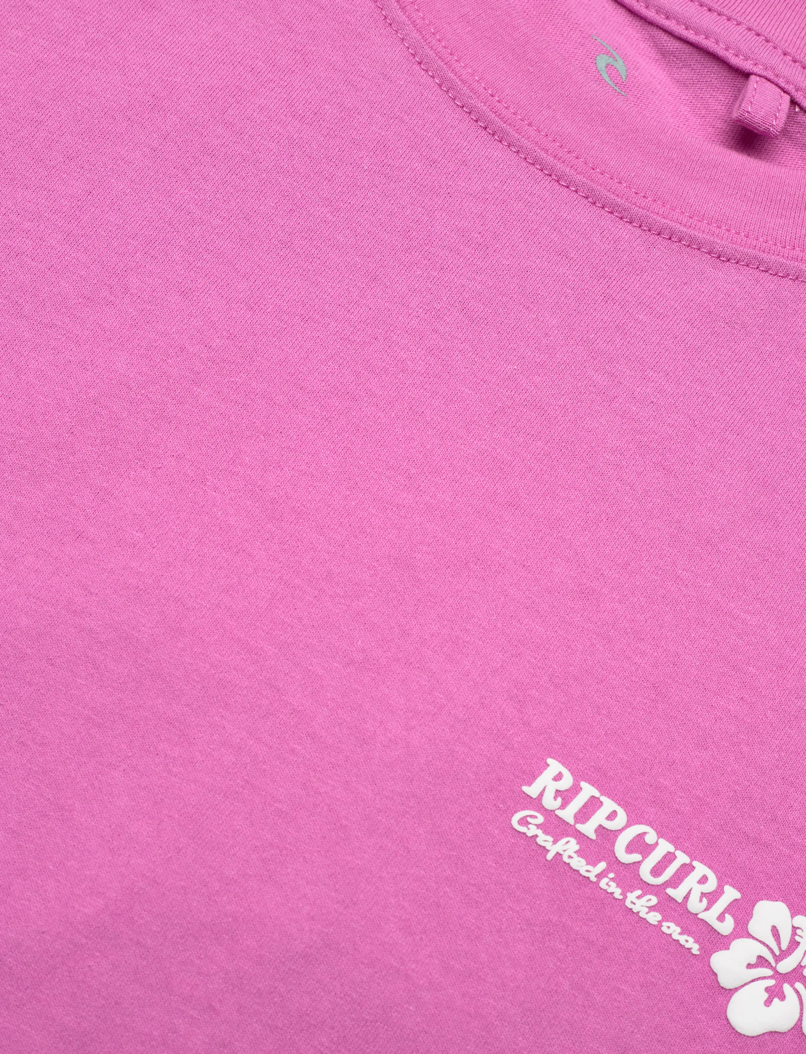 Rip Curl - SURF PUFF PARTY PACK RELAXED - t-shirts - super pink - 2