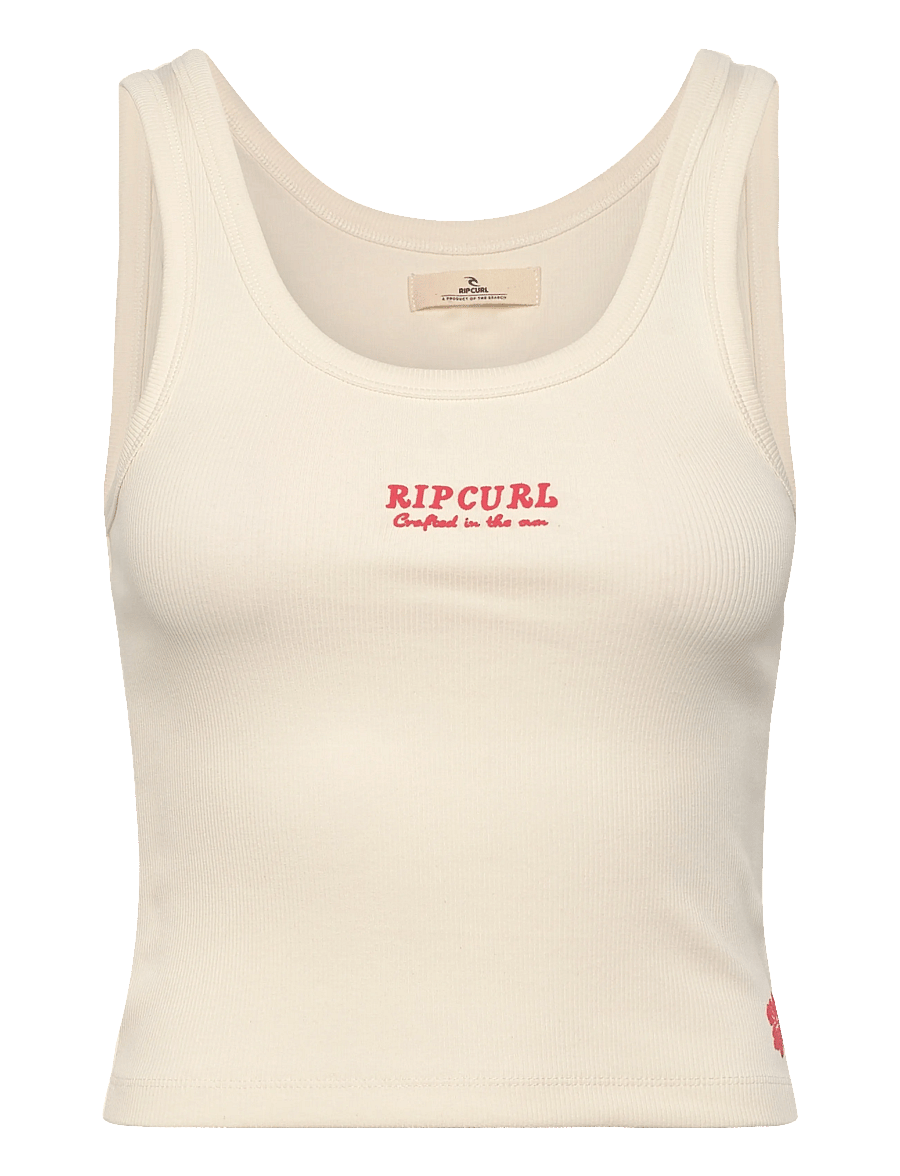 Rip Curl - SURF PUFF PARTY PACK TANK - Õlapaeltega pluusid - bone - 0