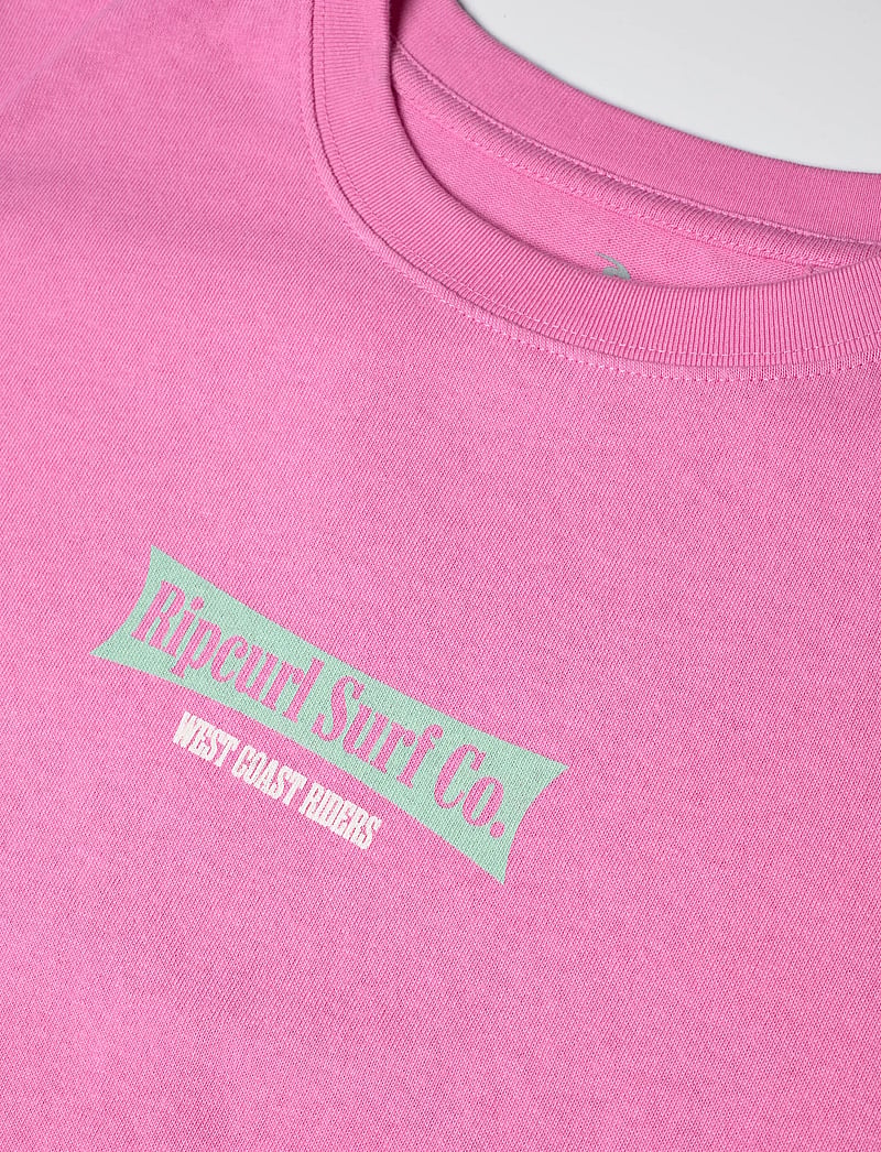 Rip Curl - WEST COAST HERITAGE TEE - t-shirts - fuchsia - 2