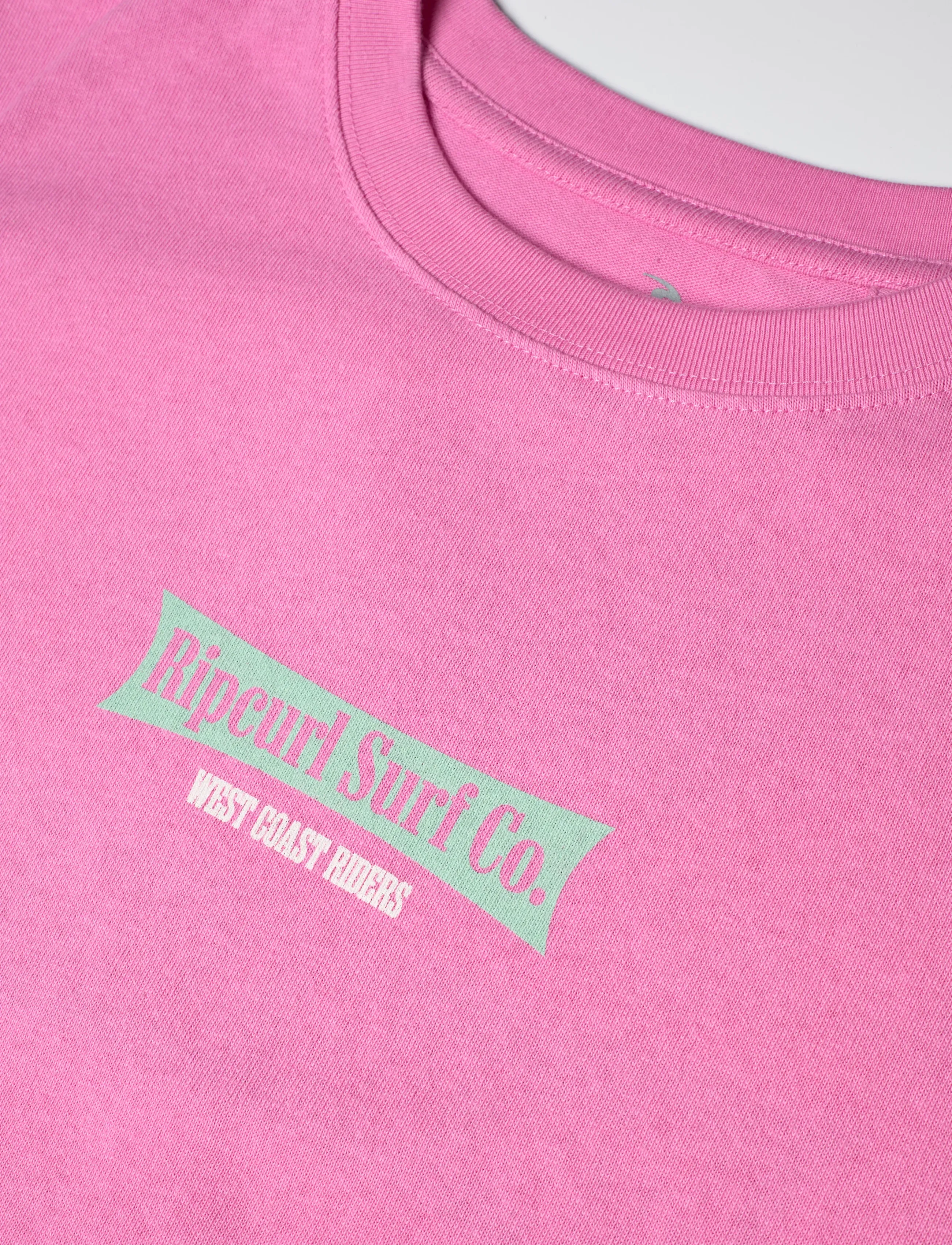 Rip Curl - WEST COAST HERITAGE TEE - topper & t-skjorter - fuchsia - 2